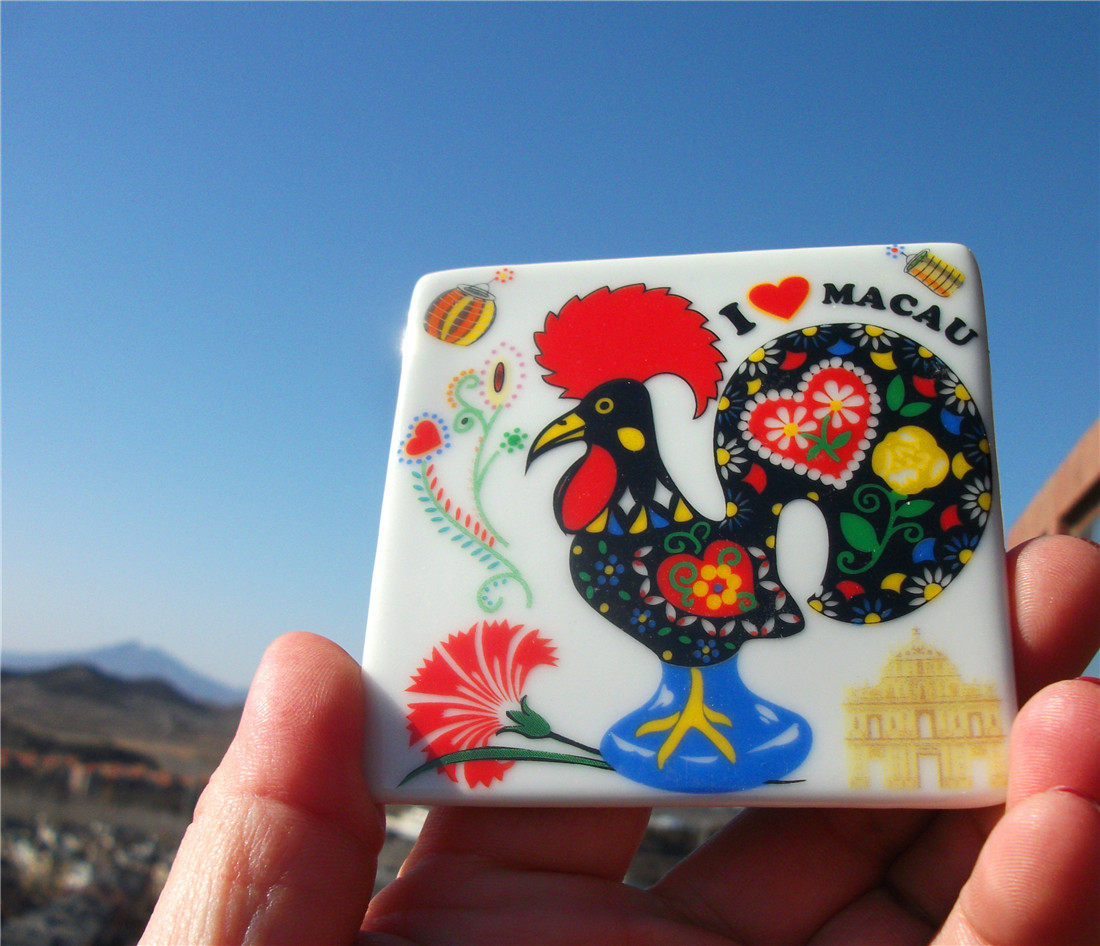 MACAU LOCAL REFRIGERATOR MAGNET ORNAMENTS EXQUISITE PACKAGING A VARIETY OF OPTIONAL BIG ROOSTER ST. PAULS 6 PIECES
