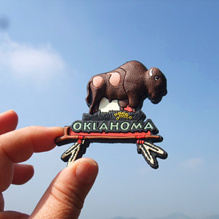 美国当地购买冰箱贴 各州各城市 UTAH ALABAMA OKLAHOMA KANSAS