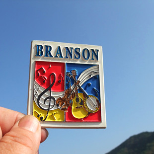 美国当地购买冰箱贴 密苏里州 布兰森 BRANSON 音乐之都
