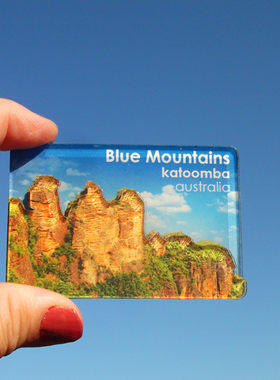 澳大利亚当地购买冰箱贴 BLUE MOUNTAINS KATOOMBA 蓝山国家公园