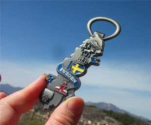 瑞典当地购买冰箱贴 瓶起子 SWEDEN 国旗 海盗船 手信礼物6件包邮