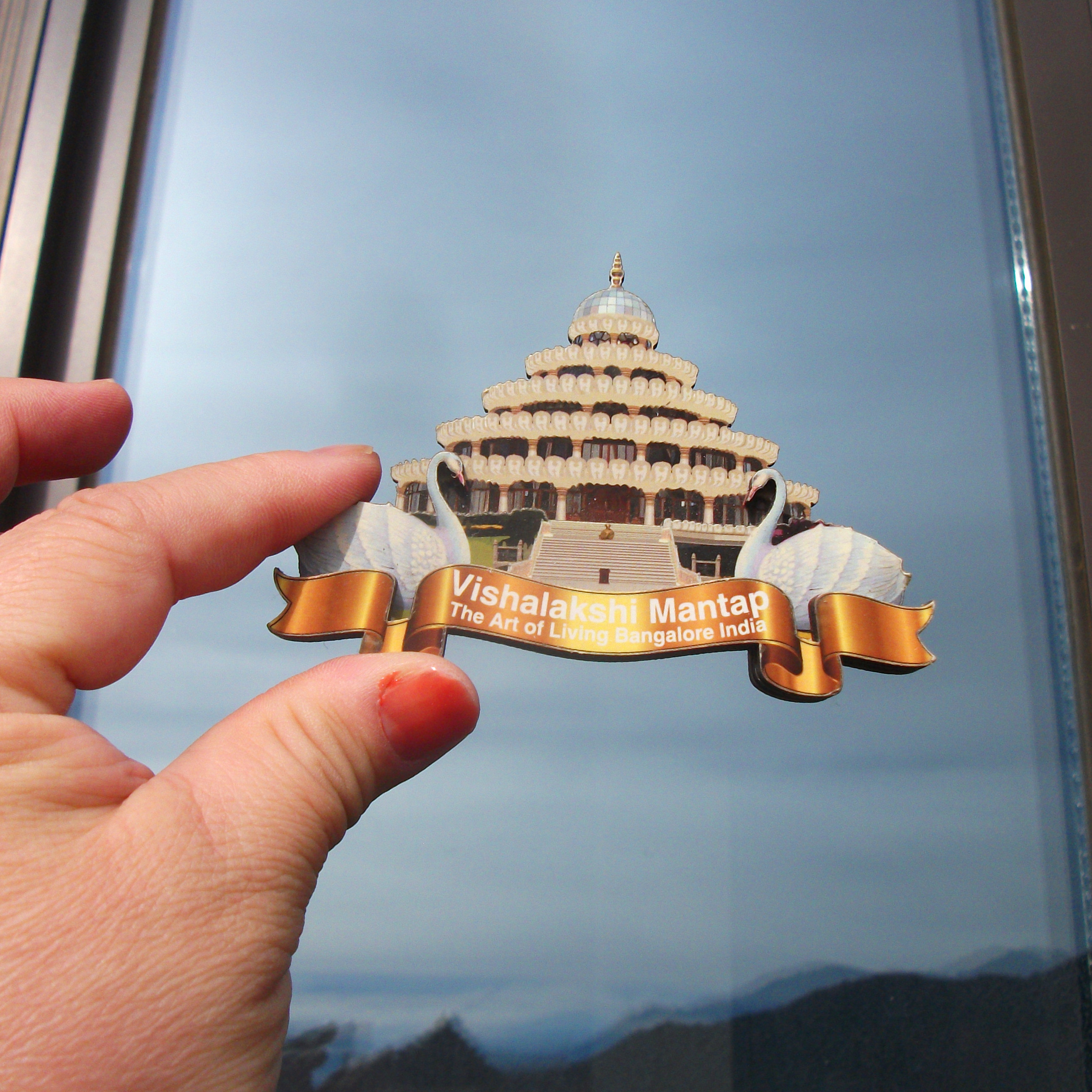 印度当地购买冰箱贴 班加罗尔BangaloreTHE ART OF LIVING