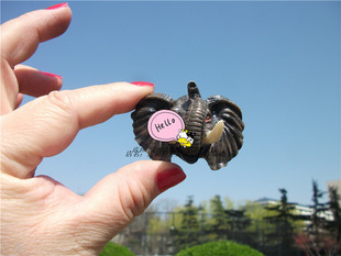 大象 旅背 KENYA 肯尼亚当地购买冰箱贴 麦望珍藏