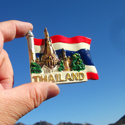 泰国当地购买冰箱贴旅背