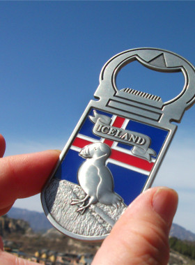 冰岛ICELAND当地冰箱贴瓶起子