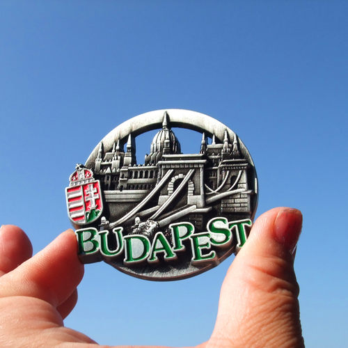 匈牙利布达佩斯 BUDAPEST 当地购买冰箱贴 多款 金属贴 精致