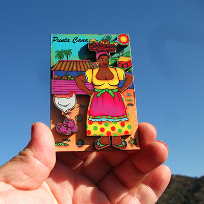 多米尼加当地购买冰箱贴 蓬塔卡纳 PUNTA CANA 超多款