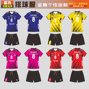 专业排球服定制队服男女排球衣比赛训练服装国家队排球运动服短袖