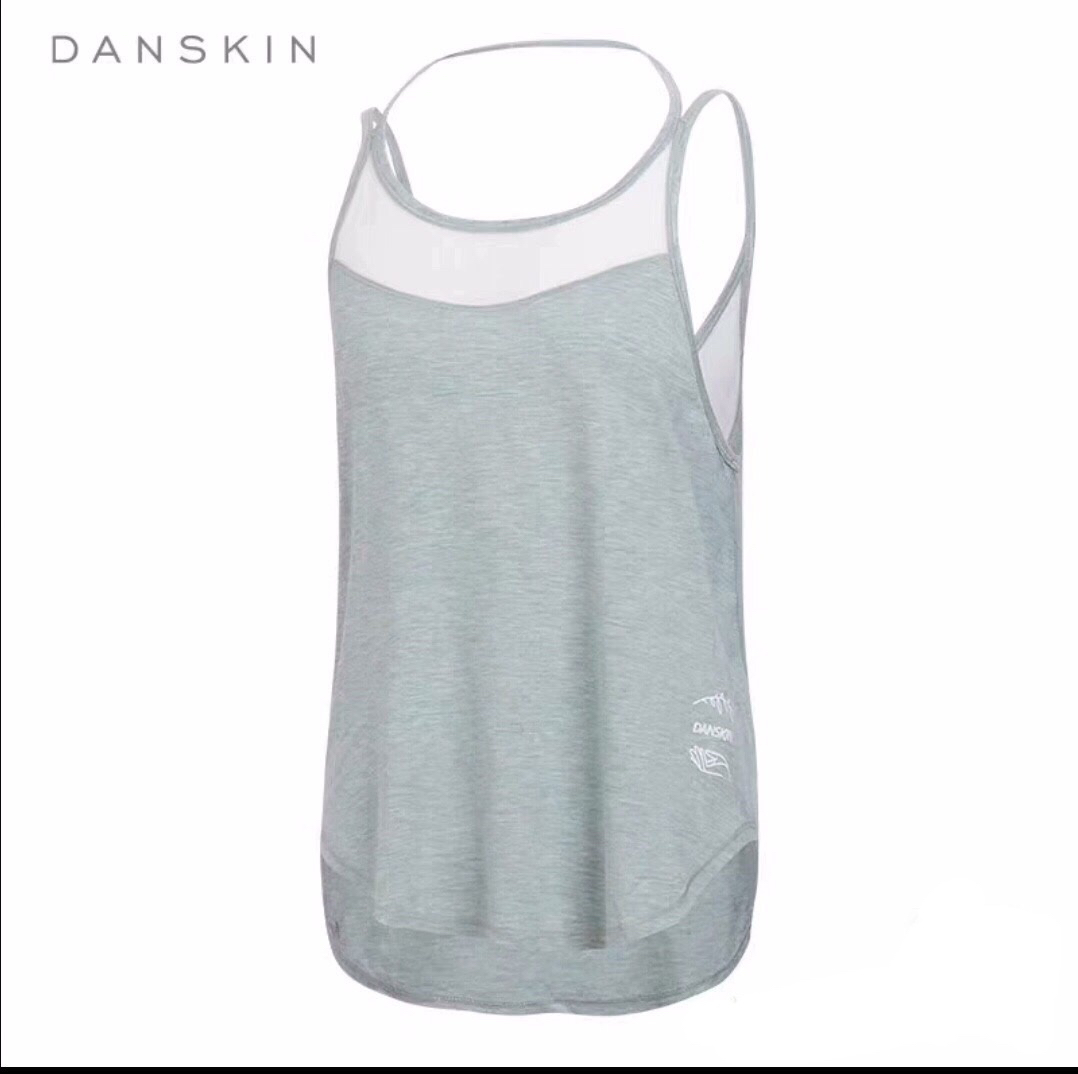 国内代购Danskin丹仕竟运动无袖瑜伽上衣背心