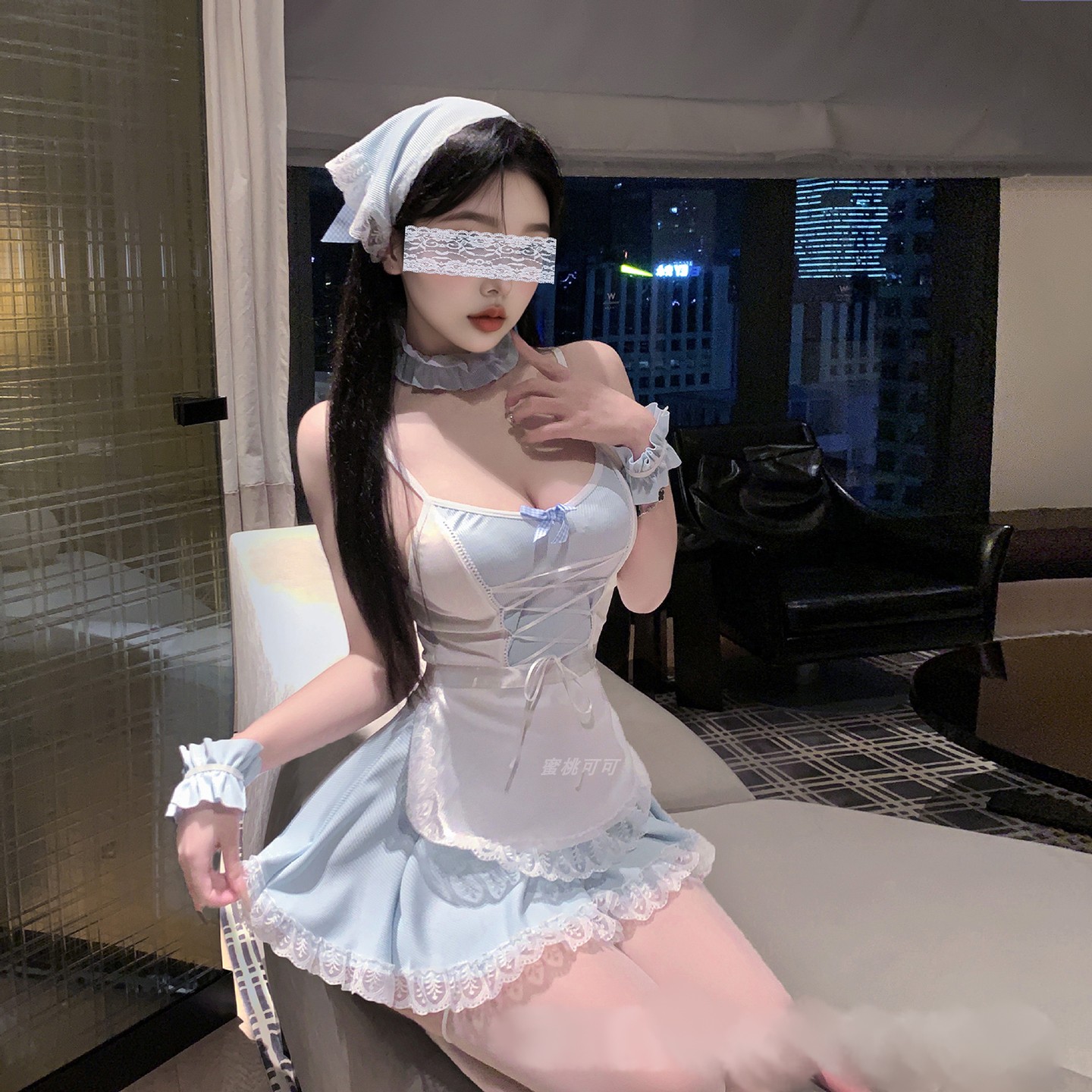 情趣性感内衣纯欲女仆套装蕾丝女佣制服qqny禁欲小胸睡衣cos角色