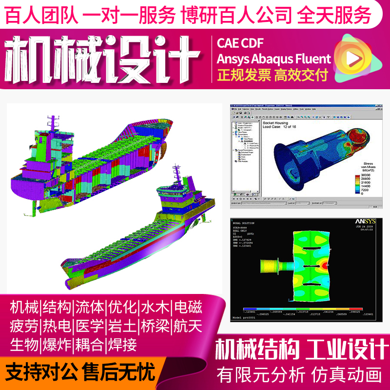 fluent流体CAE分析 icem fluent spaceclaim建模 meshing网格划分