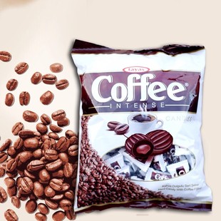 土耳其进口tayas咖啡味夹心软糖浓郁太妃焦糖流心糖果喜糖爱比可