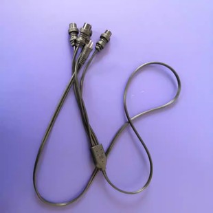 烫发机热烫机器配件24v/220v数码烫发机通用杠子连接线头DC头线