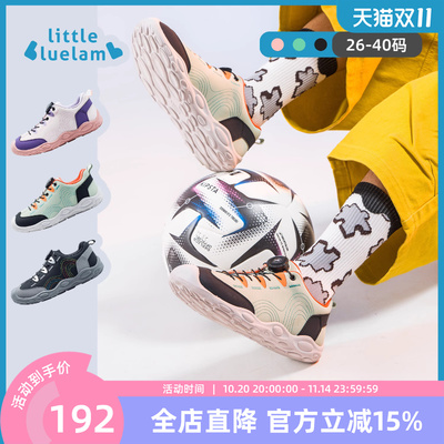 小蓝羊童鞋秋季新款运动赤足鞋