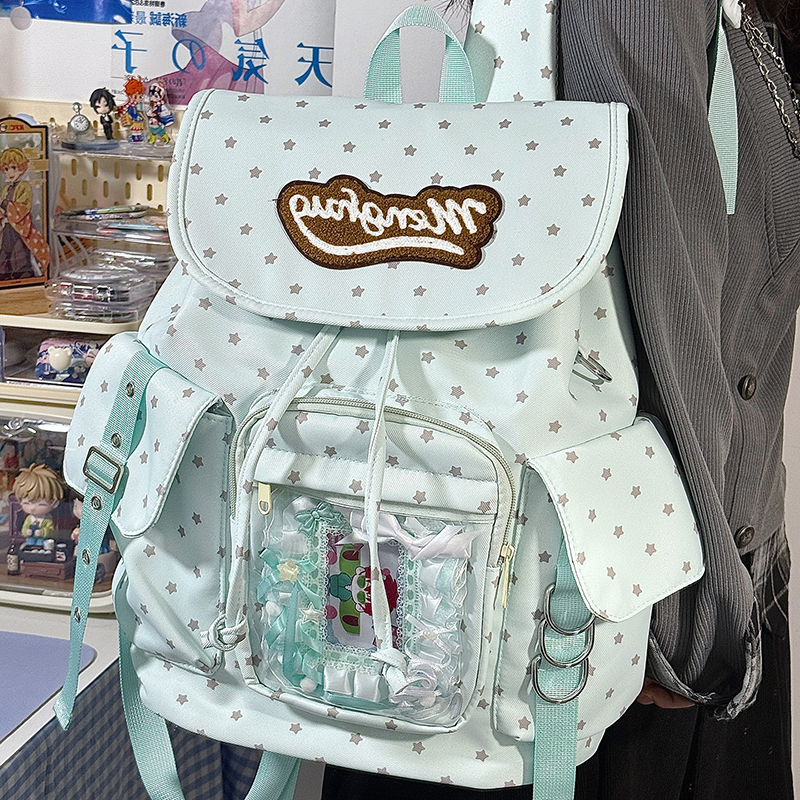 透明谷子吧唧痛包10cm娃包