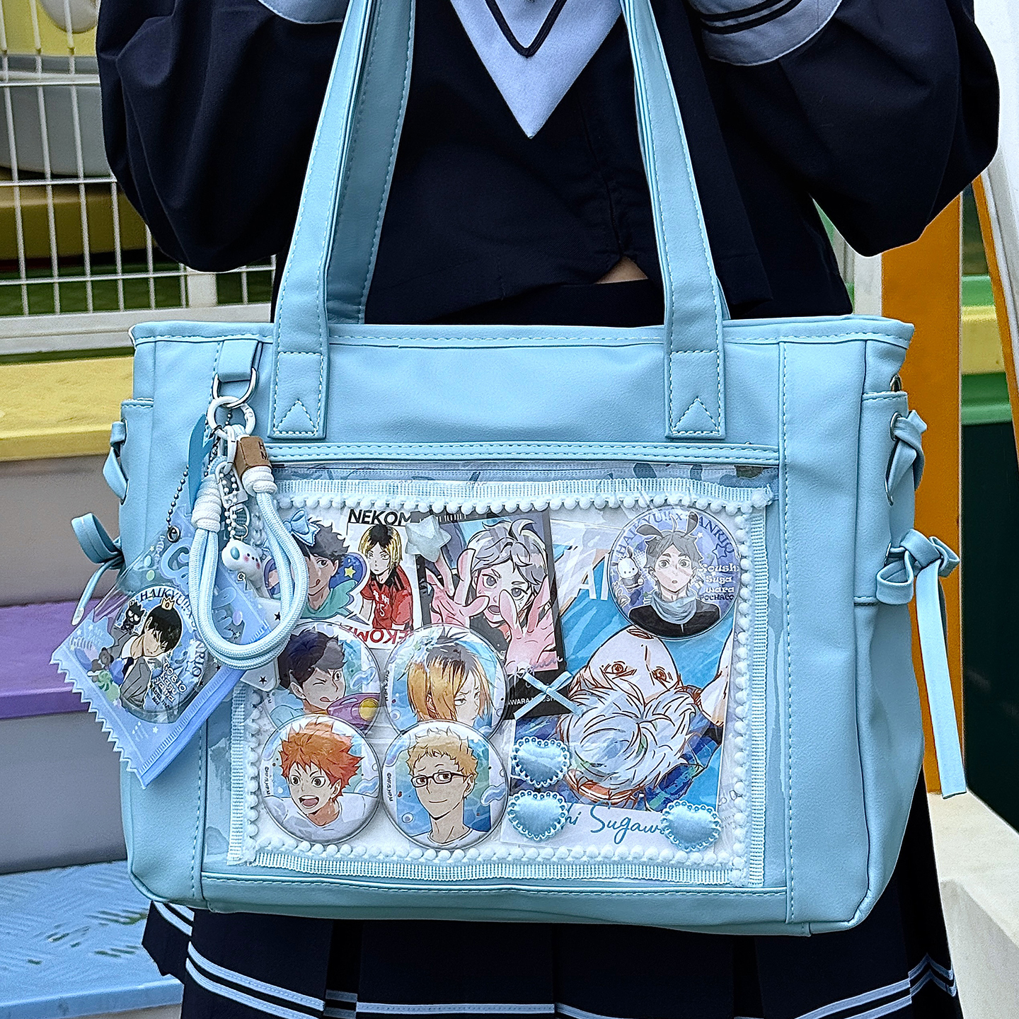 通勤二次元痛包大容量