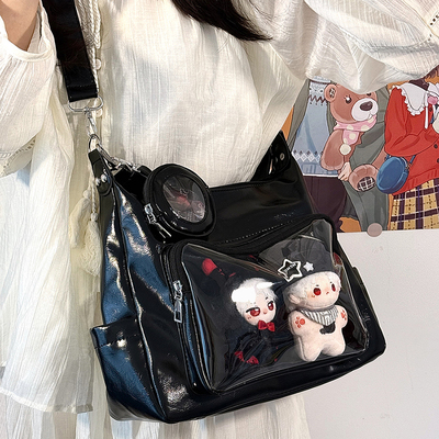 日系大容量学生通勤百搭痛包