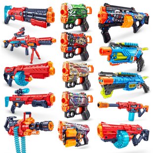 ZURU儿童软弹枪特攻发射器电动连发加特林狙击男孩射击游戏玩具枪