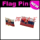 FLAG 商务会展 PIN 金属胸针 Slovakia 斯洛伐克 国旗徽章