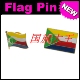 FLAG 商务会展 PIN 金属胸针 Comoros 科摩罗 国旗徽章