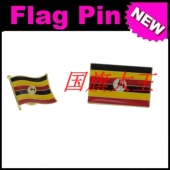 乌干达 国旗徽章 金属胸针Uganda 商务会展 FLAG PIN