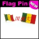 FLAG 商务会展 PIN 金属胸针 Mali 马里 国旗徽章