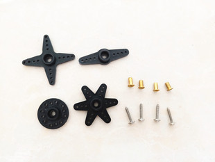 辉盛MG995946R996R舵机futaba s3003标准舵机配件包十字圆盘臂