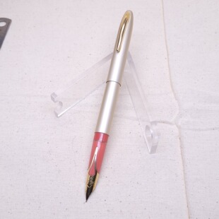 原装正品60年代CREST羽冠铝合金轻便型胜利大包尖商务款细尖钢笔