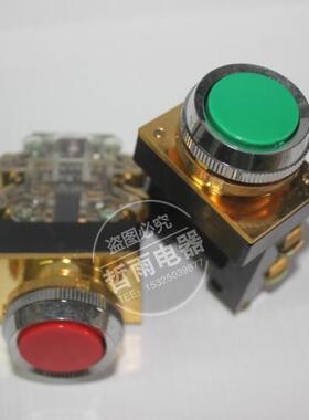 优质LAY1380V 300VA 5A LAY1-11平钮按钮开关自复位钮Θ30MM