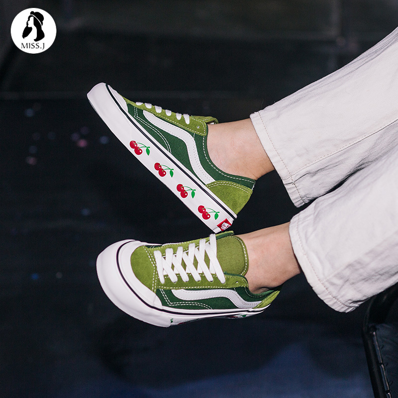 小姐VANS正品36低帮板鞋