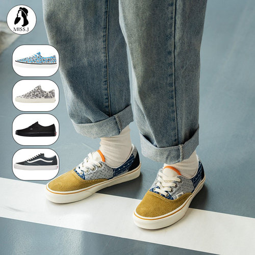 VANS安纳海姆小熊猫印花女款板鞋