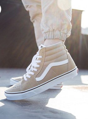 金小姐VANS正品SK8-HI高帮灰色男女鞋休闲帆布鞋板鞋VN0A32QG4G5