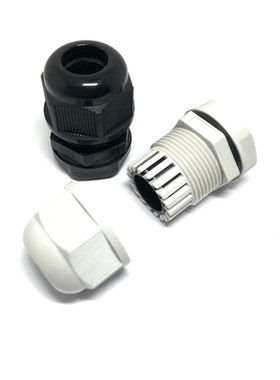 NCG-M8-M90A尼龙电缆防水接头环保固定葛格兰塑料水密填料函PA66