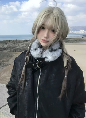 座山雕夹克棉服女冬季vintage加厚立领工装外套情侣亚文化上衣y2k