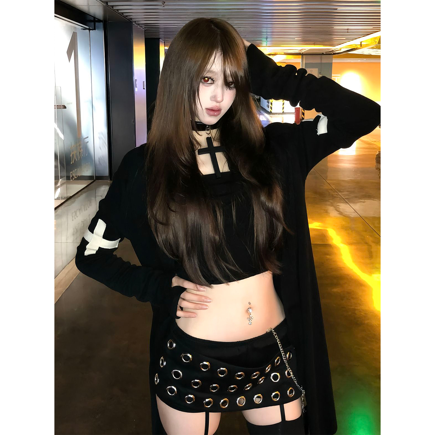 【赠运费险】y2k亚文化针织开衫