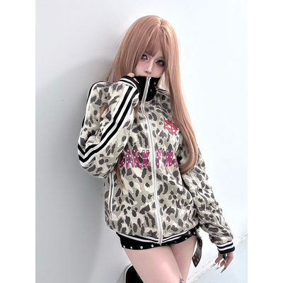 【免费试穿】街头风豹纹外套