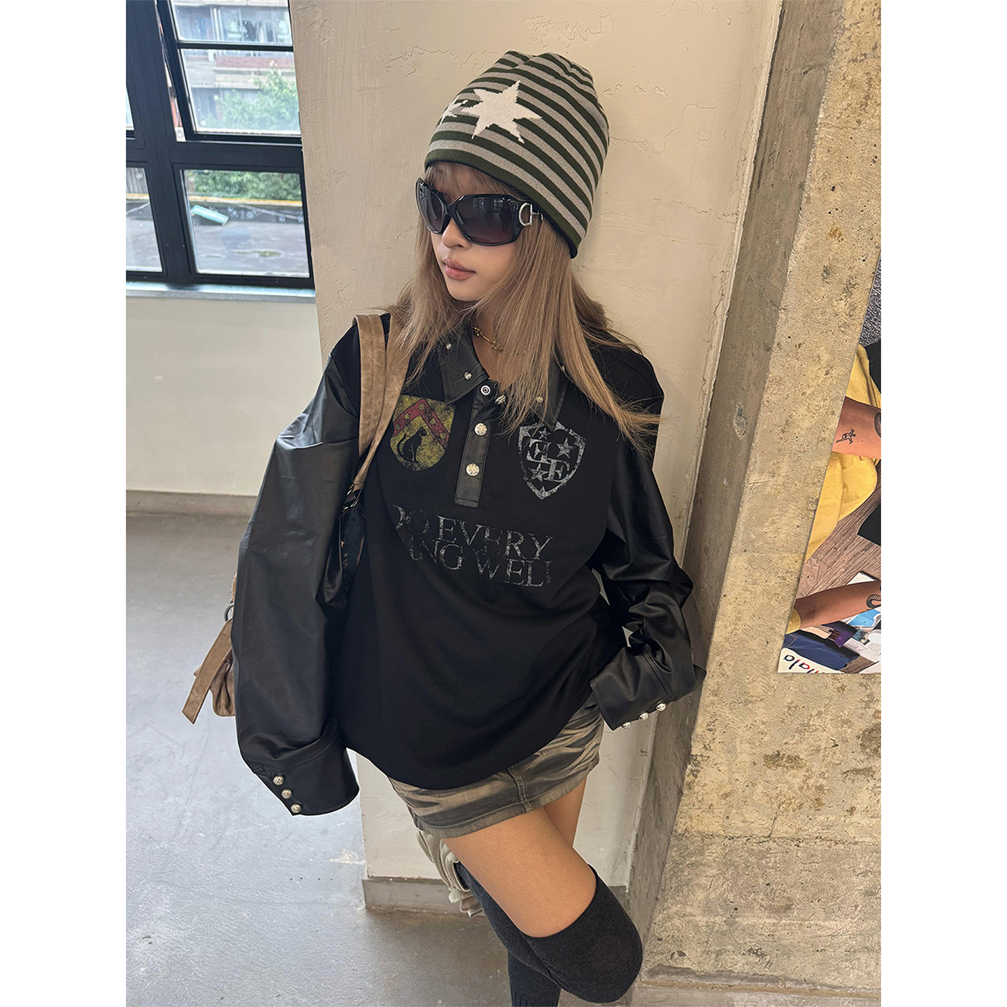 【赠运费险】美式高街翻领卫衣