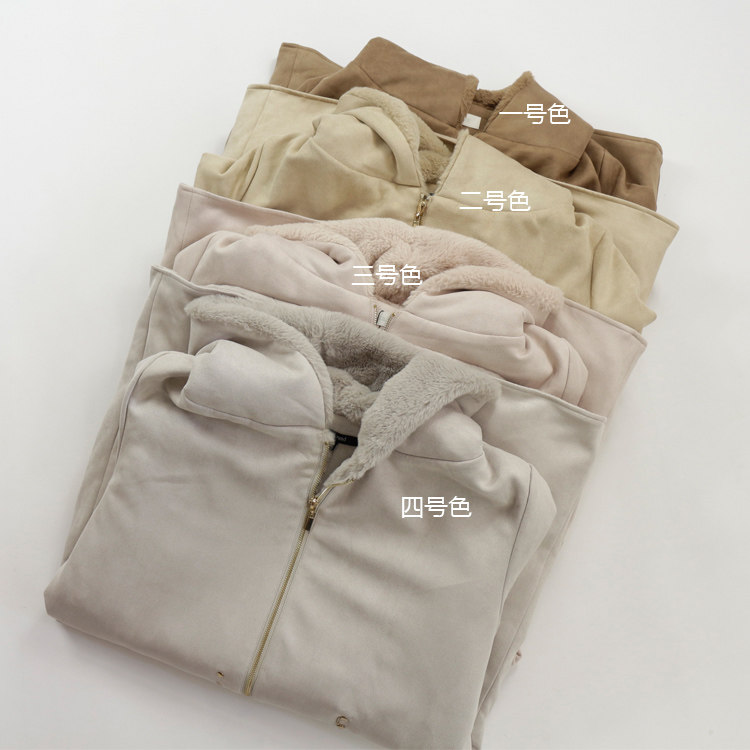 A222590 日单外贸冬款简约百搭中长款棉服女款棉衣毛呢外套女,女装/女士精品,棉衣/棉服,淘宝优惠券,粉丝福利购,淘宝优惠卷