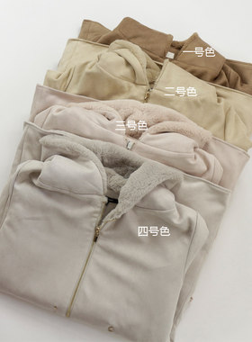 中长款棉服女款棉衣毛呢外套女