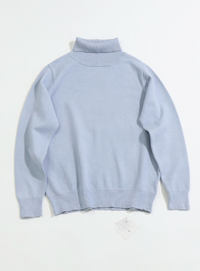 EAL54 日本单 有大码 秋冬款简约百搭高领套头针织衫 女款