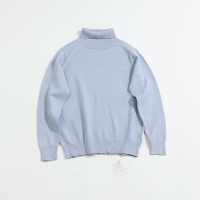 有大码百搭高领套头针织衫女款