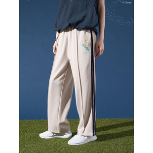 I4220100 日本单 春款简约百搭松紧腰休闲裤女款裤子