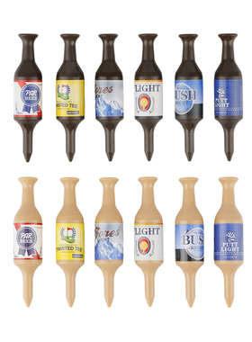 跨境热销新款高尔夫球钉创意啤酒杯Mini Beer Bottle Golf Tees