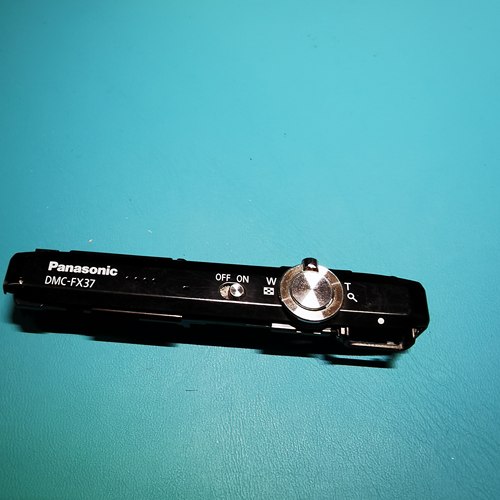 松下数码相机 FX37 顶盖板组件 快门开关按键变焦开关推拉杆