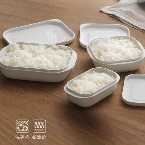 日本进口marna米饭保鲜盒可微波