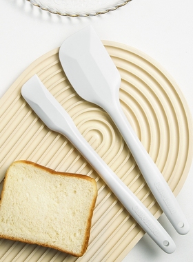 日本Cakeland一体式钢芯硅胶刮刀烘焙奶油抹刀搅拌刀耐高温铲刀