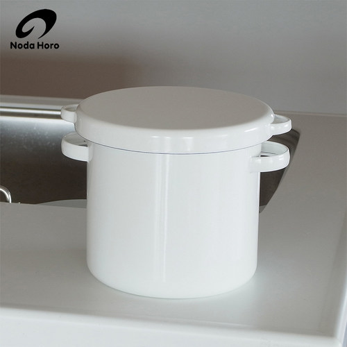 野田珐琅搪瓷储物罐多功能