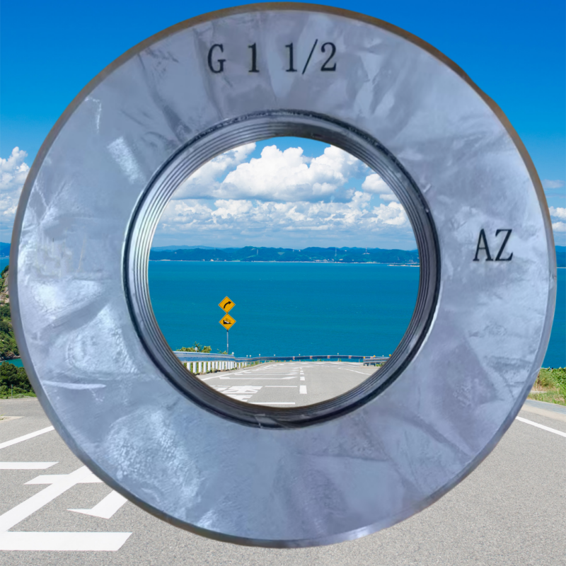 55°英制直管螺纹环规G1 3/4-11A GB/T10922管牙非密封管螺纹量规