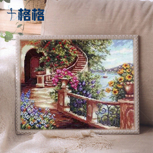 十格格dmc十字绣套件标记