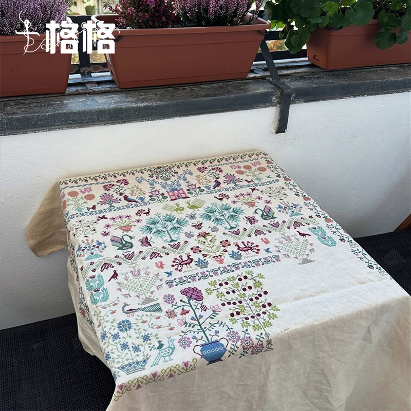 十格格十字绣法国DMC绣线套件